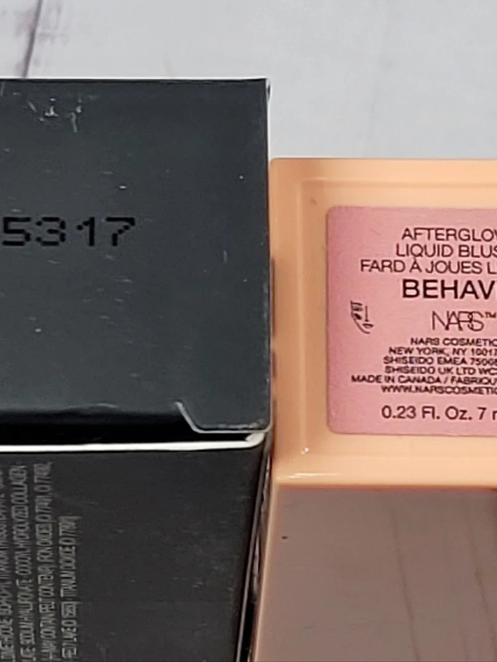 NARS Afterglow Liquid Blush in Behave BNIB